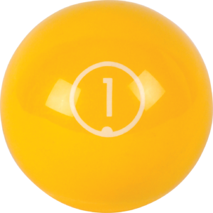 RBCONT_01 Aramith Continental Replacement Ball – #1 | Golden Break Billiards